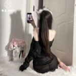 Embroidered Sexy Underwear Sexy Sling Strap Diamond Chain Shirt Pajamas - Image 4