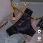 Women's sexy seamless Ice Silk antibacterial underwear without hip lace edge pure quick-drying sports briefs one-piece - Image 2