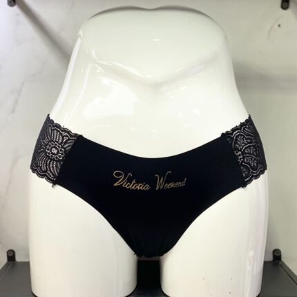 Women's sexy seamless Ice Silk antibacterial underwear without hip lace edge pure quick-drying sports briefs one-piece