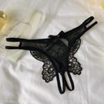 supply sexy water soluble flower butterfly crotch breathable and comfortable women's underwear