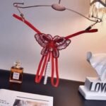 Strappy Butterfly Pearl Crotch Thong