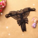 ace Butterfly Thongs Lady Seamless Crotch Panties Open Underpants Lingerie Ladies Panty