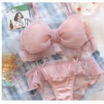 New Underwear Women's wireless small chest push up adjustable bra breast holding sexy bra suit - Image 5