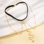 Exaggerated Elastic Snake Long Leg Chain Women's Bohemian Trend Multi-layer Chain Body Chain Jewelry - Image 3