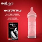 Manforce Wild Condom Strawberry 10Pcs Pack
