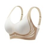 Imported Ice silk soft stretch comfortable 3 hook push up bra Women-one piece - Image 2